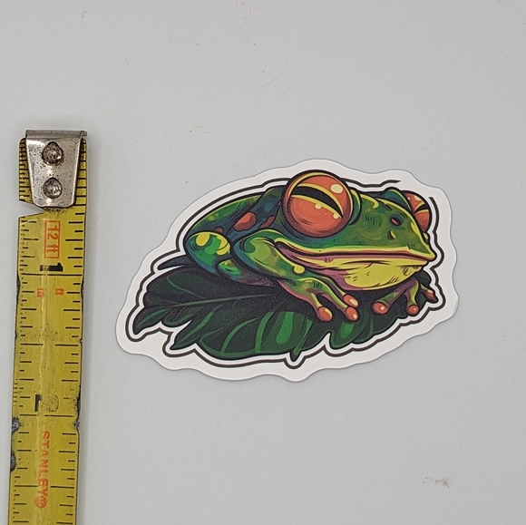 Frog Sticker - Picture 2 of 2